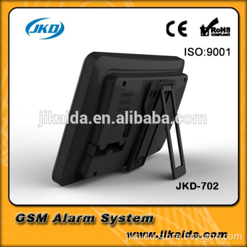 English Russian Spanish French Voice Wireless GSM Alarm system Home security Alarm systems LCD Keyboard Pet Sensor